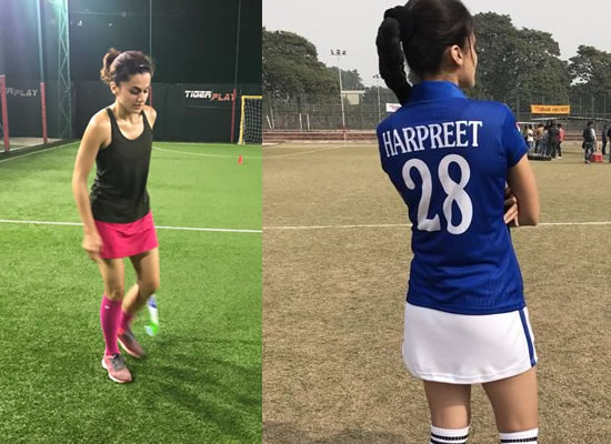 I learned hockey for Soorma but ended up using the skills in Manmarziyan, says Taapsee Pannu!