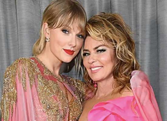 Shania Twain reacts to Taylor Swift wearing her T-shirt: 'We're in sync in  a lot of ways