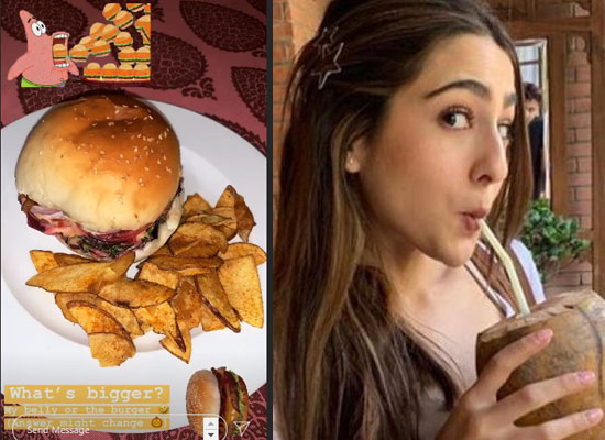 Sara Ali Khan to reveal about her cheat meal for the day!