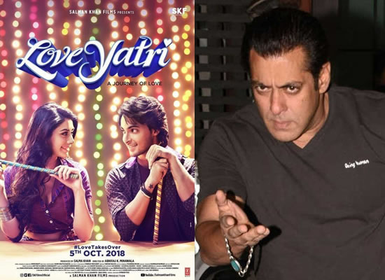 Salman discloses new title of Aayush-Warina's Loveratri!