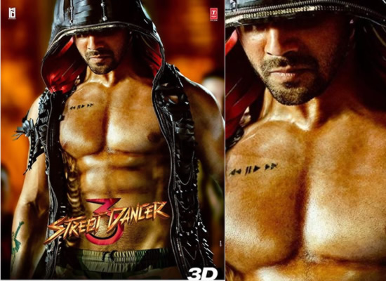 Varun Dhawan to share Street Dancer 3D's new poster with his washboard abs!