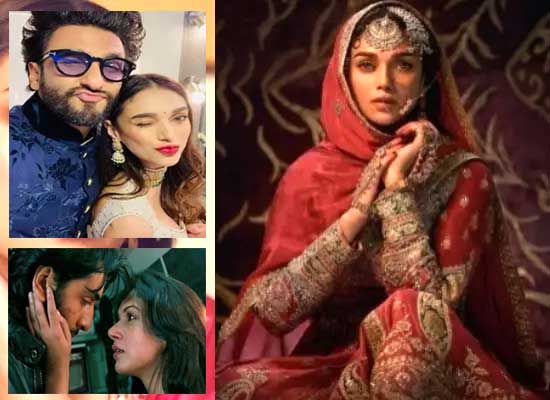 Aditi Rao Hydari shares her working experience with Ranveer Singh and Ranbir Kapoor!