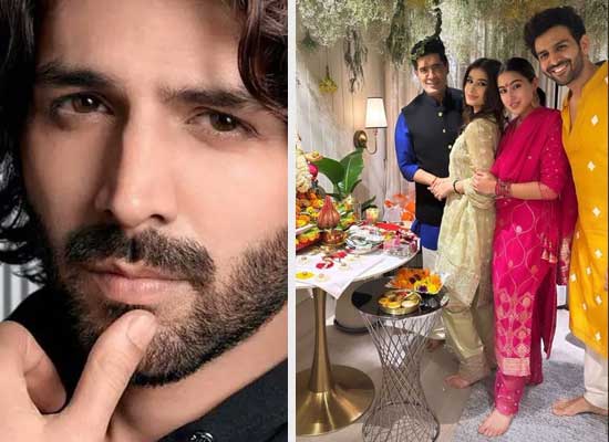 Kartik Aaryan opens up on Sara Ali Khan visiting his Ganapati Pooja!