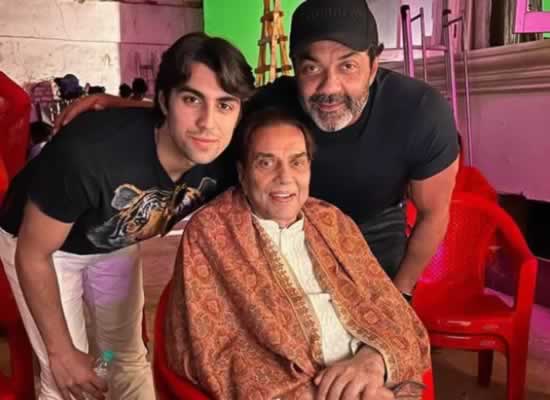 Bobby Deol and his son Aryaman to meet with Dharmendra on Rocky Aur Rani Ki Prem Kahani's sets!