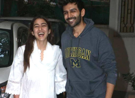 Sara Ali Khan opens up on working with Kartik Aryan!