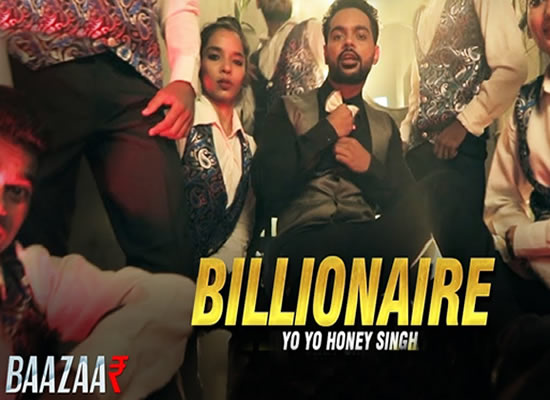 Billionaire Song of film Baazaar at No. 8 from 5th October to 11th October!