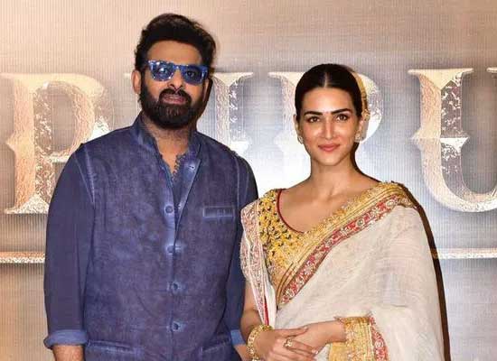 Kriti Sanon praises co-star Prabhas at the Adipurush trailer launch!